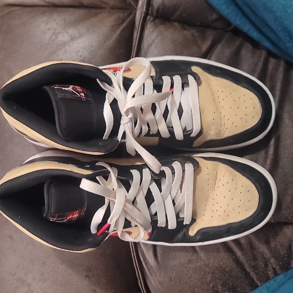 Nike Air Jordan 1 mid se tartan Swoosh basketball shoes athletic sneakers 10 - Picture 5 of 8